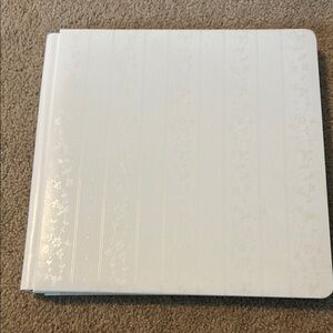 Creative Memories White Floral Album